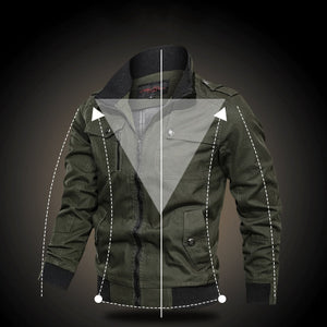 Men's Casual Solid Color Jacket