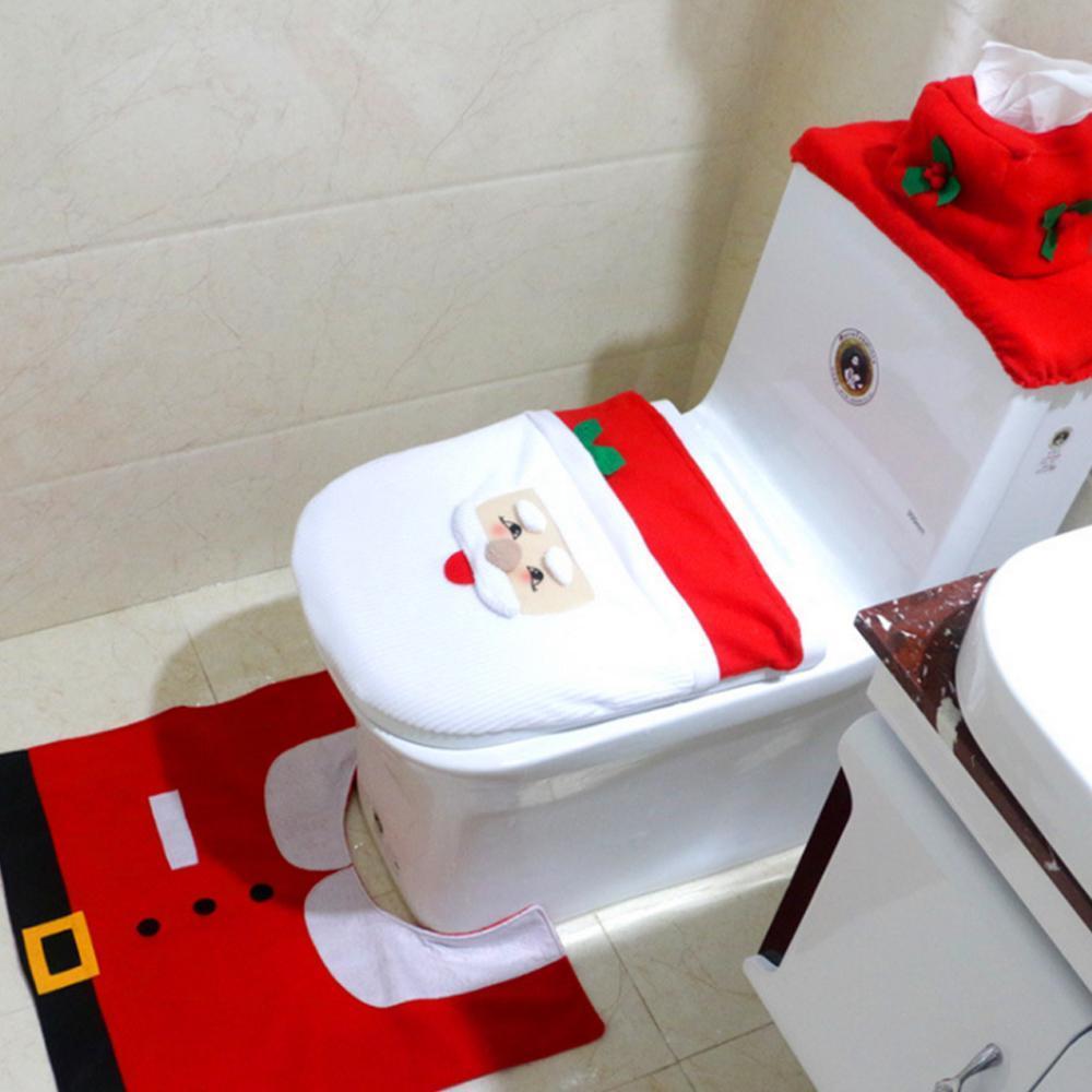 Christmas Toilet Seat Cover (1 set)