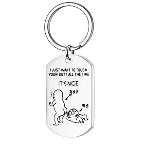 Valentine's Day Spoof Keychain