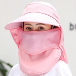 Detachable UPF50 Sun Hat Mask