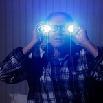 LED reading glasses