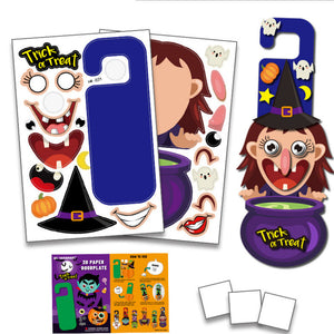 Halloween & Christmas Door Decoration Stickers