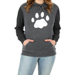 Paw Stripe Crewneck Sweatshirt