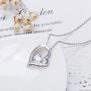 Exquisite Heart Pendant Necklace