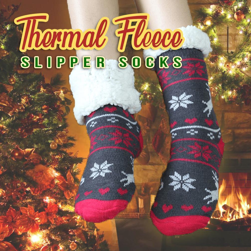 Thermal Fleece Slipper Socks