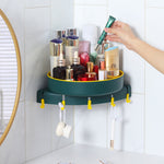 Mount free Rotatable Bathroom Organizing Rack