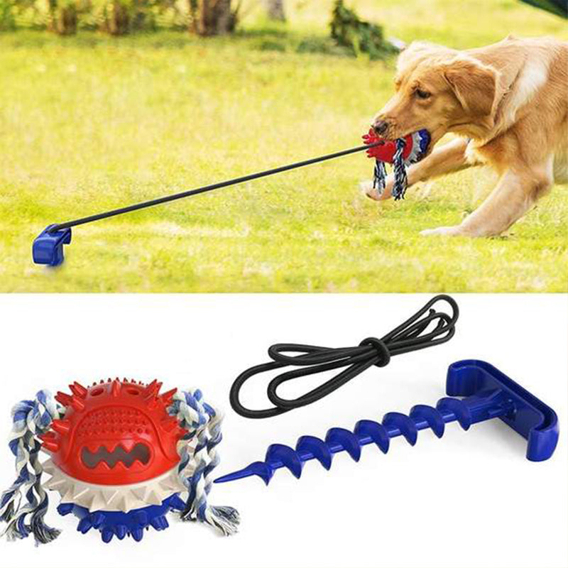 Outdoor Pet Rope Ball