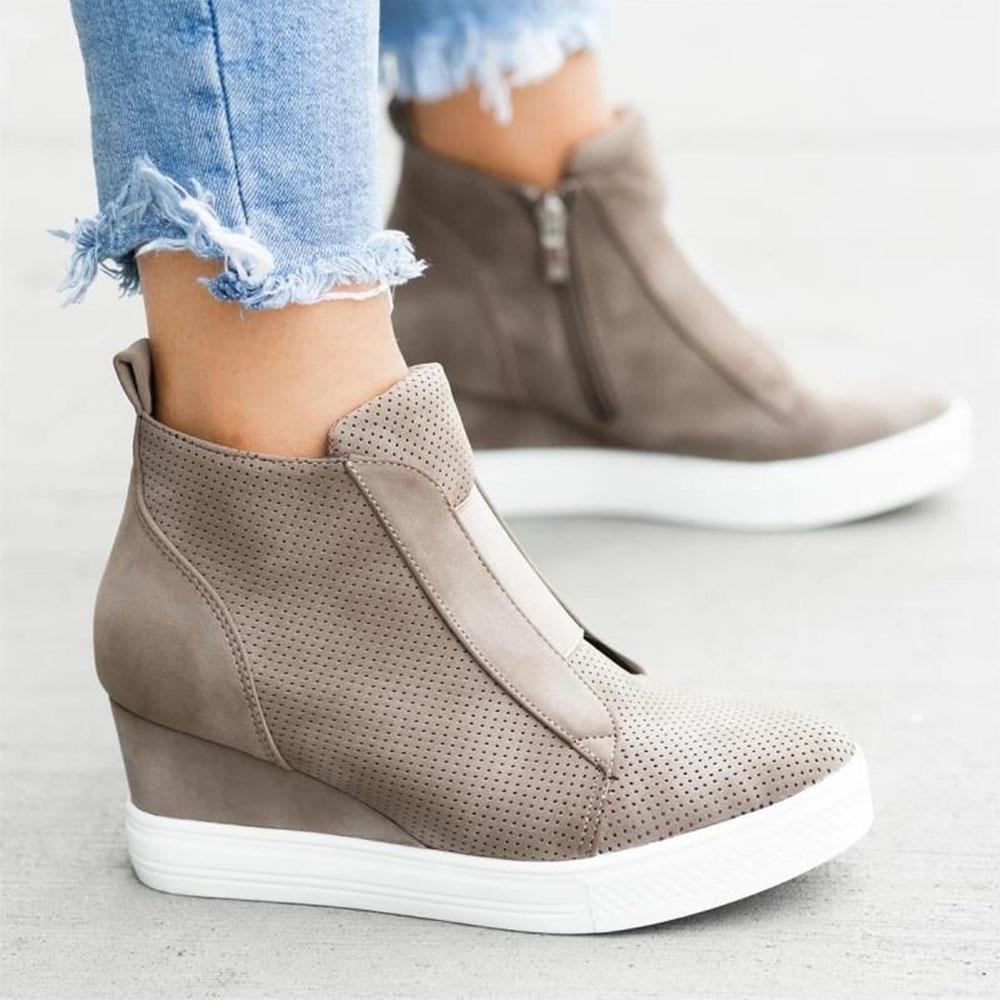 Woman Casual Wedge Sneaker