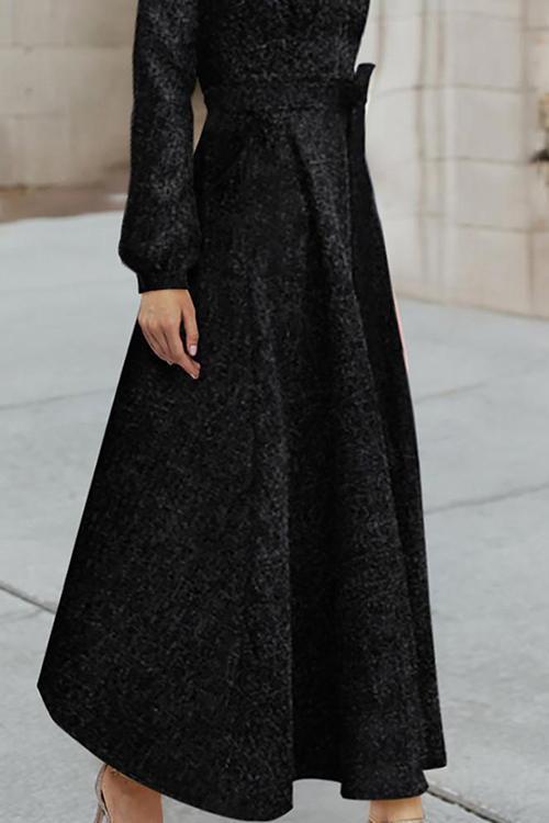 New Slim Long Sleeve Maxi Dress.AQ