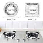 Oil-proof Aluminum Foil for Cooktop (10 PCs)