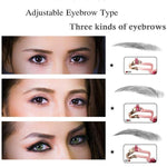 Adjustable Eyebrow Shapes Stencil