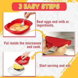 Microwave Silicone Omelet Maker