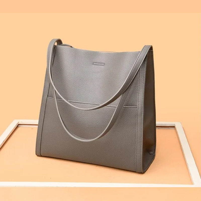 Solid Color Simple Shoulder Bag