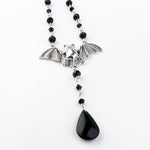 Gothic Bat Pendant Necklace