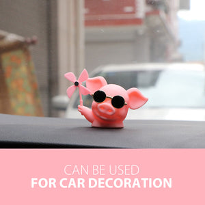 Car Decoration Cute Piggy