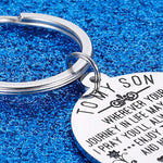 "To My Son/Daughter" Keychain Gift