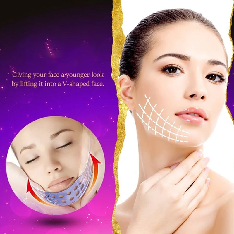 Silicone V-shape Face Lift-up Band