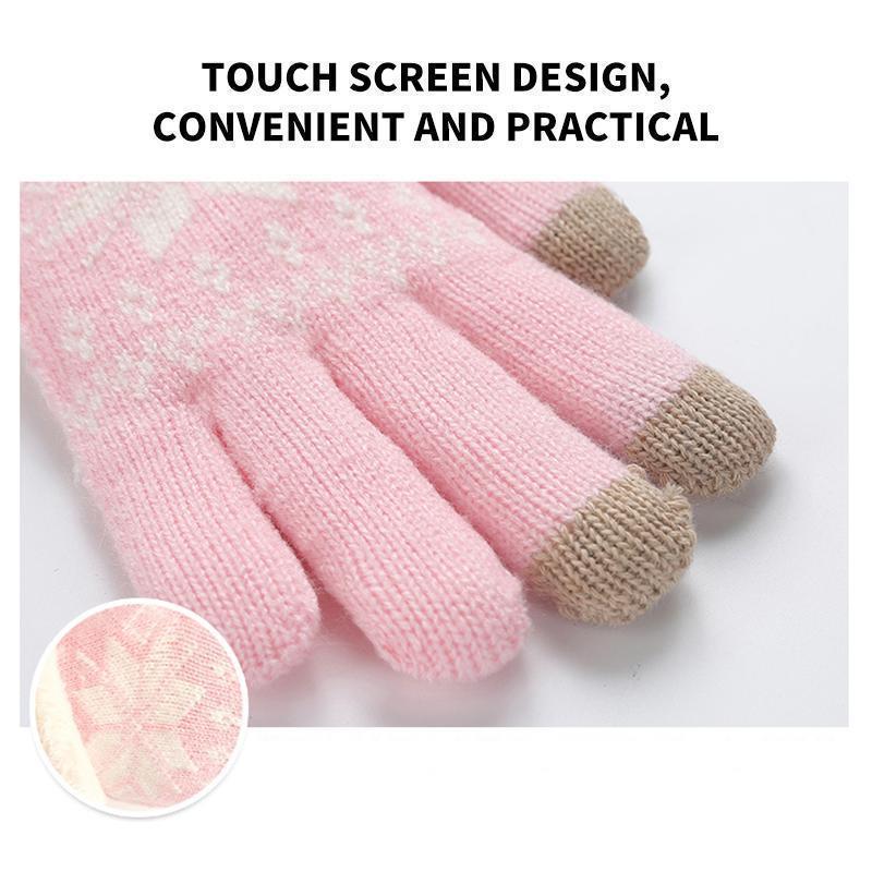 Extra-warm Fleece Touchscreen Gloves