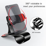 Car Dashboard Phone Holder with Parking Number