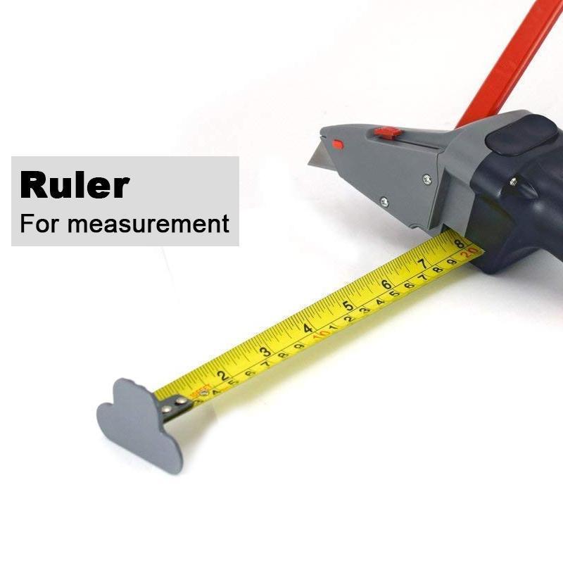 All-in-one Hand Tool with Measuring Tape and Utility Knife