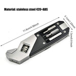 Stainless Steel Multi-Function Adjustable Wrench