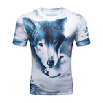 Printed Men's Punk T-shirt