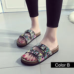 Couple Fashion Peep Toe Slippers