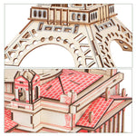 3D Wood Architecture Puzzle