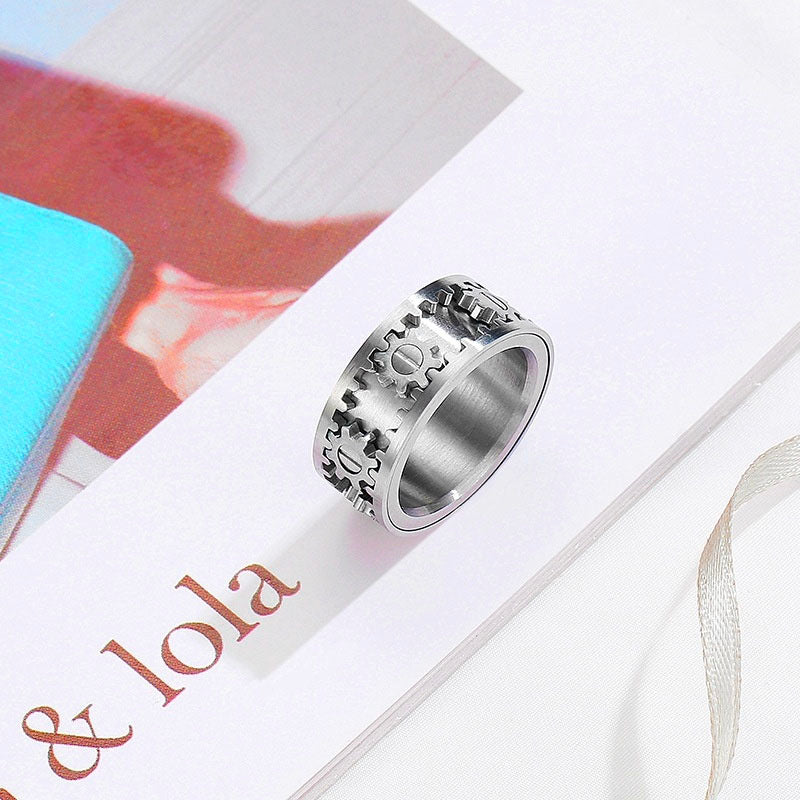 Stainless Steel Rotatable Gear Ring