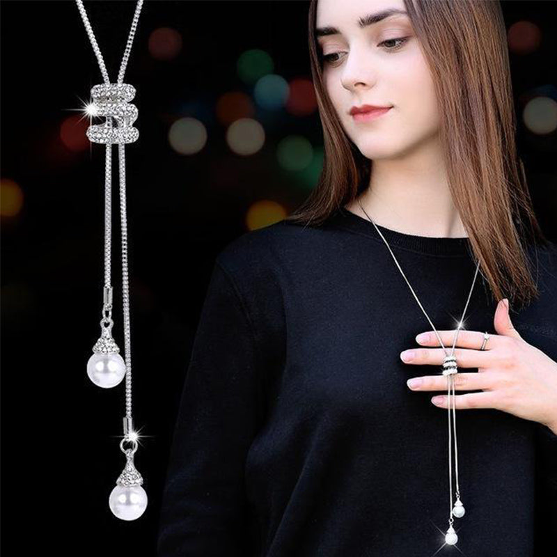 Long Sweater Necklace for Women