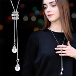 Long Sweater Necklace for Women