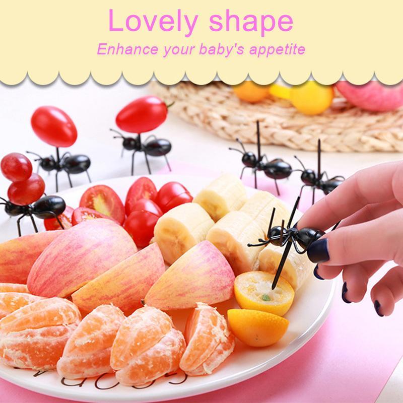 Hardworking Ants Moving Fruit Fork (12 PCs)