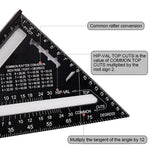 7/12 inch Triangle Carpenter Square