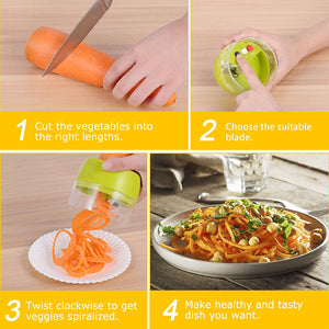 Handheld Spiralizer Vegetable Slicer