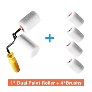 Roll All Hand-held Dual-paint Roller