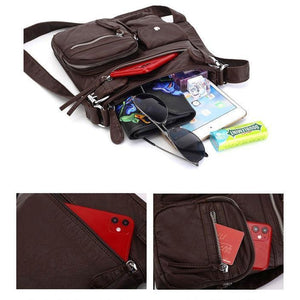 [PRE-SALE 7 DAYS] Multi-Pocket Soft PU Crossbody Bag