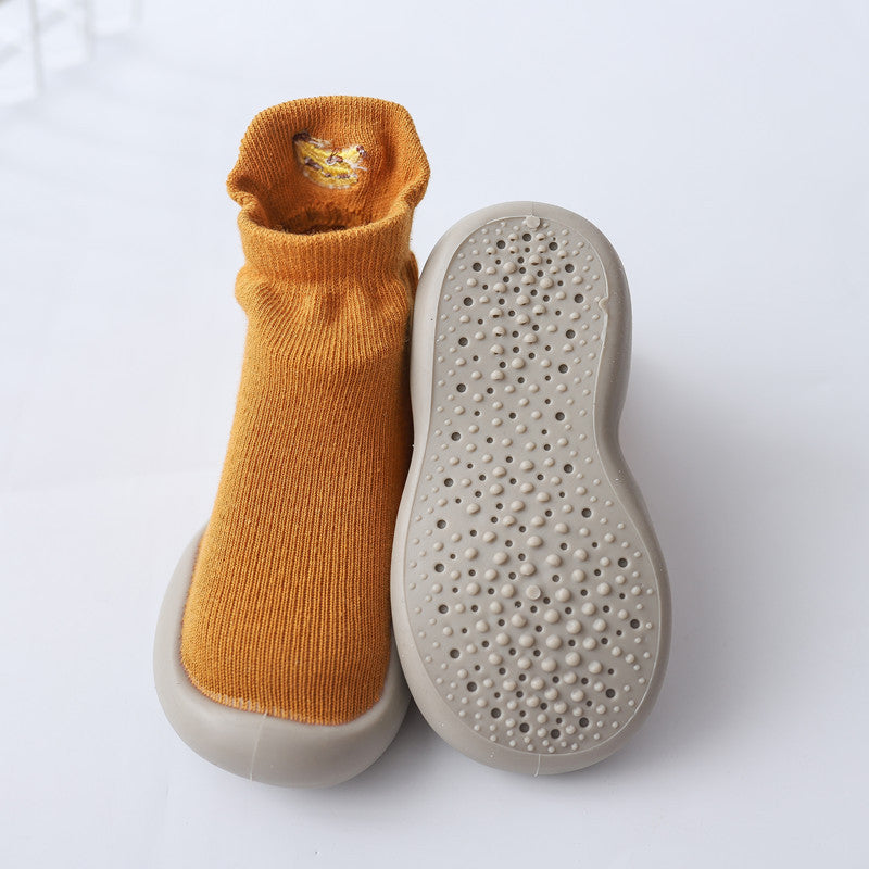 Knitted Embroidered Baby Toddler Shoes