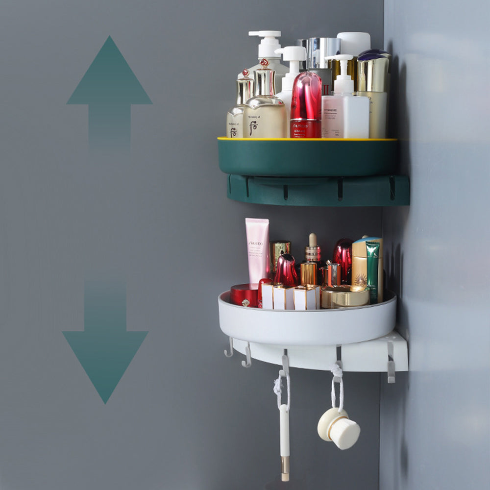 Mount free Rotatable Bathroom Organizing Rack