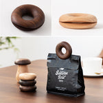 Wooden Donut Sealing Clip