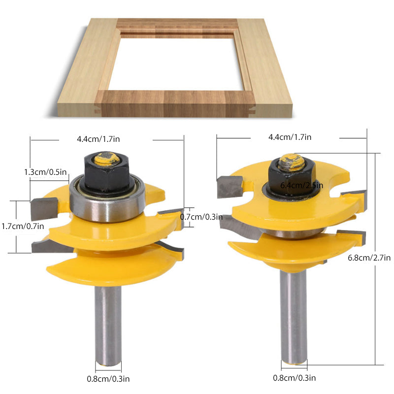 Carving Tongue Groove Milling