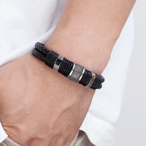 Magnetic Buckle Braided Bracelet