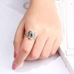 Angel Love Heart Ring