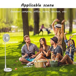 Telescopic Folding USB Charging Fan