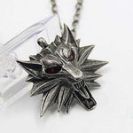 Wolf Head Pendant Necklace