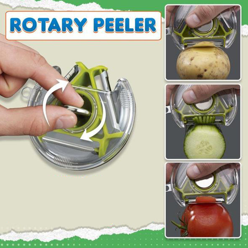 3 in 1 Stainless Steel Peeler