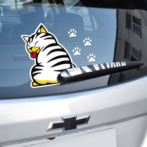 Waterproof Car Cartoon Animal Stickers