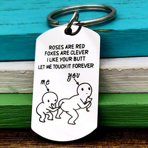 Valentine's Day Spoof Keychain