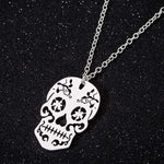 Vintage Skeleton Pendant Necklace