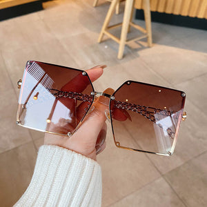 Oversize Gradient Sunglasses