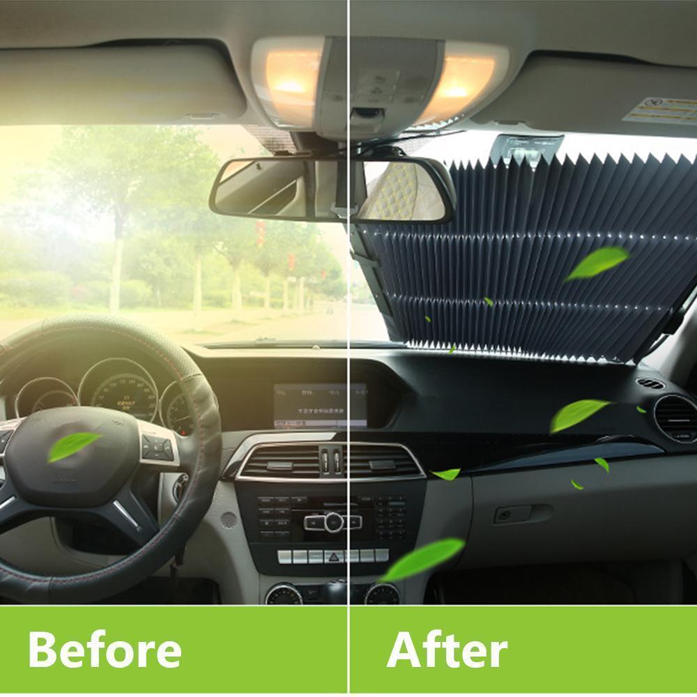 Car Retractable Curtain With UV Protection